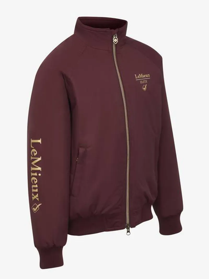 LeMieux Elite Team Jacket Young Rider in Burgundy-2